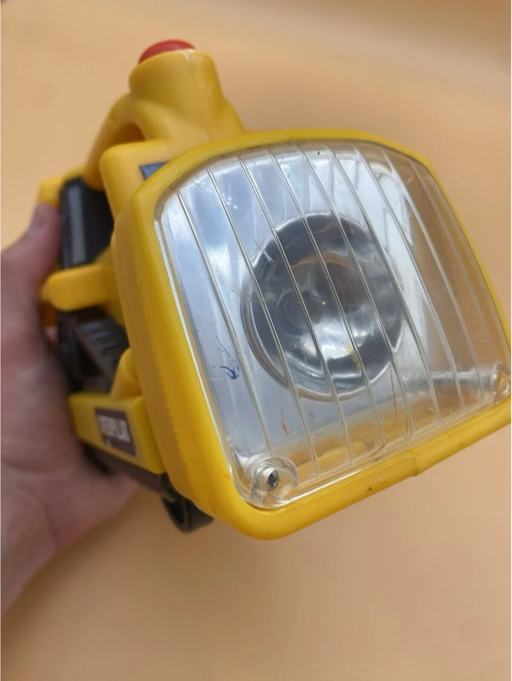 Caterpillar Construction Kids Yellow Bulldozer Flashlight Toy - 2009 CAT